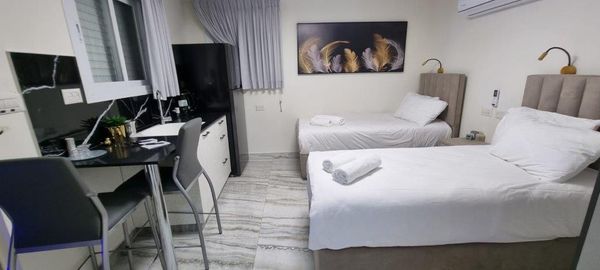NEW- STUDIO VACATION RENTAL IN THE HEART OF JERUSALEM, ROMEMA, RISHON LEZION STR
