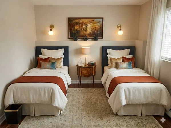 Elegant 9+ bed, mansion, kosher, Shabbos-friendly